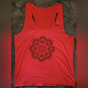 New Lotus Racer Back Tank Top